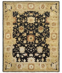 Safavieh Oushak Black / Light Gold OSH115 9 ft. X 12 ft. Rectangle Rug