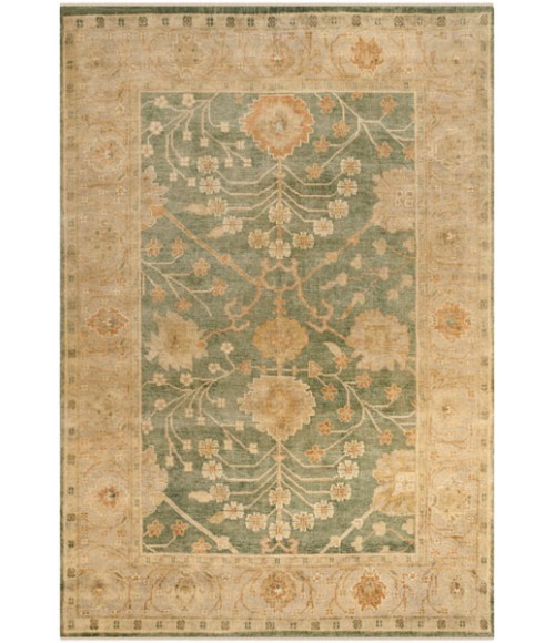 Safavieh Oushak Medium Blue / Green OSH117 4 ft. X 6 ft. Rectangle Rug