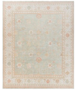 Safavieh Oushak Dark Green / Light Green OSH117 4 ft. X 6 ft. Rectangle Rug