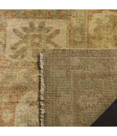 Safavieh Oushak Beige / Rust Rug OSH118 8 ft. X 10 ft. Rectangle - Rugs Town Safavieh Oushak Beige / Rust OSH118 8 ft. X 10 ft. Rectangle Rug