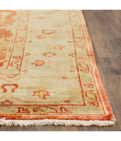 Safavieh Oushak Rust / Ivory Rug OSH119 9 ft. X 12 ft. Rectangle - Rugs Town Safavieh Oushak Rust / Ivory OSH119 9 ft. X 12 ft. Rectangle Rug