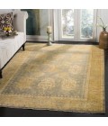 Safavieh Oushak Grey / Gold OSH126 9 ft. X 12 ft. Rectangle Rug