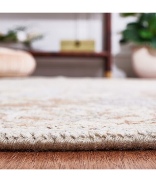 Safavieh Oushak Grey / Ivory Rug OSH130 9 ft. X 12 ft. Rectangle - Rugs Town Safavieh Oushak Grey / Ivory OSH130 9 ft. X 12 ft. Rectangle Rug