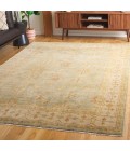 Safavieh Oushak Soft Green / Ivory Rug OSH141 3 ft. X 10 ft. Runner - Rugs Town Safavieh Oushak Soft Green / Ivory OSH141 3 ft. X 10 ft. Runner Rug