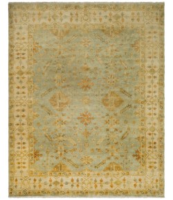Safavieh Oushak Soft Green / Ivory OSH141 3 ft. X 10 ft. Runner Rug
