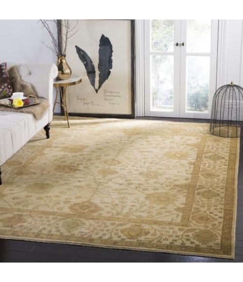 Safavieh Oushak Ivory / Ivory OSH145 6 ft. X 9 ft. Rectangle Rug