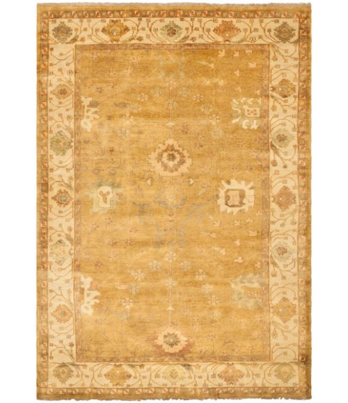 Safavieh Oushak Gold / Ivory OSH145 6 ft. X 9 ft. Rectangle Rug