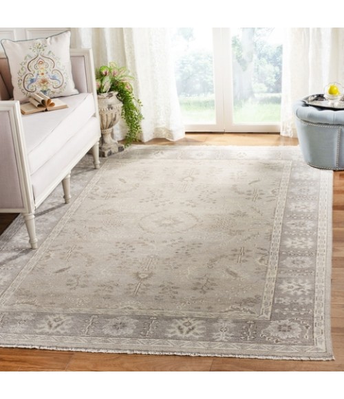 Safavieh Oushak Beige Rug OSH356 6 ft. X 9 ft. Rectangle - Rugs Town Safavieh Oushak Beige OSH356 6 ft. X 9 ft. Rectangle Rug