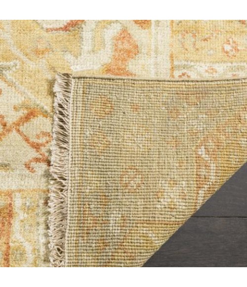 Safavieh Oushak Gold / Brown OSH561 8 ft. X 10 ft. Rectangle Rug