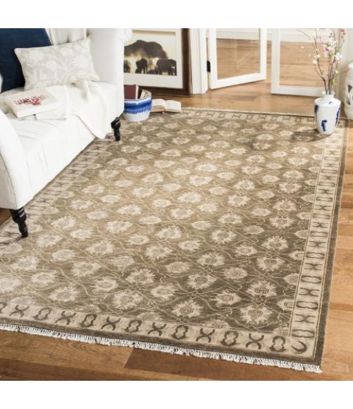 Safavieh Oushak Brown OSH711 8 ft. X 10 ft. Rectangle Rug