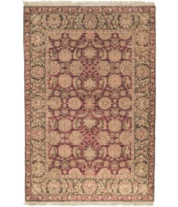 Safavieh Old World Burgundy / Green OW115 4 ft. X 6 ft. Rectangle Rug