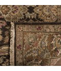 Safavieh Old World Dark Brown / Gold OW115 4 ft. X 4 ft. Round Rug