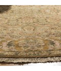 Safavieh Old World Light Green / Gold OW115 4 ft. X 4 ft. Round Rug