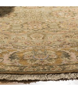 Safavieh Old World Light Green / Gold OW115 4 ft. X 4 ft. Round Rug