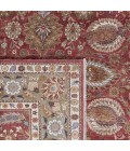 Safavieh Old World Copper / Green Rug OW117 8 ft. X 8 ft. Round - Rugs Town Safavieh Old World Copper / Green OW117 8 ft. X 8 ft. Round Rug
