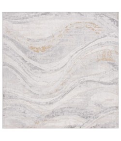 Safavieh Palma Beige / Light Grey PAM310 5 ft. 1 in. X 5 ft. 1 in. Square Rug