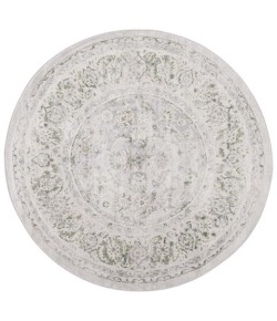Safavieh Palma Beige / Green PAM326 6 ft. 7 in. X 6 ft. 7 in. Round Rug