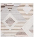 Safavieh Palma Beige / Light Grey PAM328 6 ft. 7 in. X 6 ft. 7 in. Square Rug