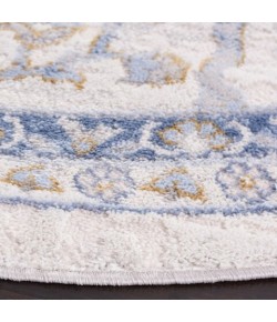Safavieh Palma Beige / Light Blue PAM336 6 ft. 7 in. X 6 ft. 7 in. Round Rug
