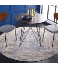 Safavieh Palma Beige / Light Blue PAM344 6 ft. 7 in. X 6 ft. 7 in. Round Rug