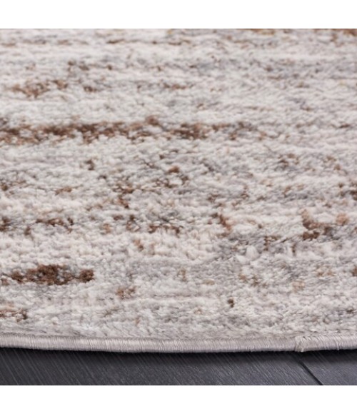 Safavieh Palma Beige / Brown PAM344 6 ft. 7 in. X 6 ft. 7 in. Round Rug