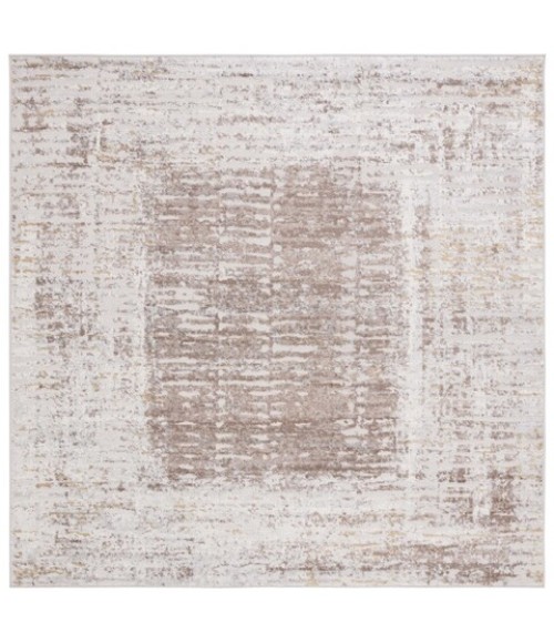 Safavieh Palma Beige / Brown PAM344 6 ft. 7 in. X 6 ft. 7 in. Square Rug