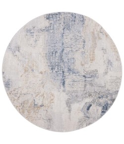 Safavieh Palma Beige / Light Blue PAM350 6 ft. 7 in. X 6 ft. 7 in. Round Rug