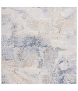Safavieh Palma Beige / Light Blue PAM350 6 ft. 7 in. X 6 ft. 7 in. Square Rug