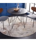 Safavieh Palma Beige / Brown PAM350 6 ft. 7 in. X 6 ft. 7 in. Round Rug