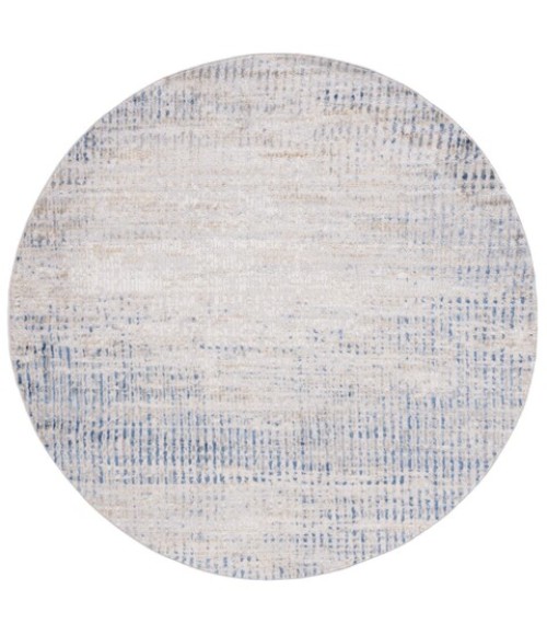 Safavieh Palma Beige / Blue PAM356 6 ft. 7 in. X 6 ft. 7 in. Round Rug