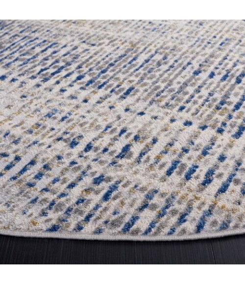 Safavieh Palma Beige / Blue PAM356 6 ft. 7 in. X 6 ft. 7 in. Round Rug