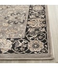 Safavieh Persian Garden Grey / Black PEG608 4 ft. X 5 ft. 3 in. Rectangle Rug