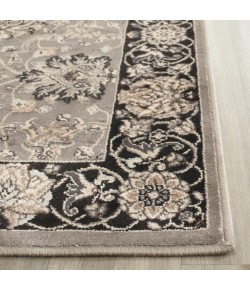 Safavieh Persian Garden Grey / Black PEG608 4 ft. X 5 ft. 3 in. Rectangle Rug