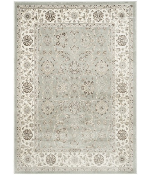 Safavieh Persian Garden Silver / Cream PEG608 8 ft. X 10 ft. 2 in. Rectangle Rug