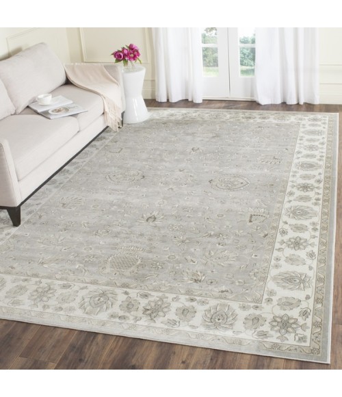 Safavieh Persian Garden Silver / Ivory Rug PEG610 8 ft. X 10 ft. 2 in. Rectangle - Rugs Town Safavieh Persian Garden Silver / Ivory PEG610 8 ft. X 10 ft. 2 in. Rectangle Rug