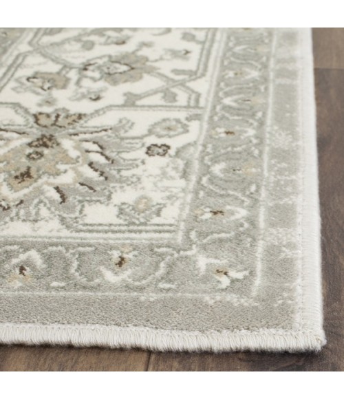 Safavieh Persian Garden Silver / Ivory Rug PEG612 4 ft. X 5 ft. 3 in. Rectangle - Rugs Town Safavieh Persian Garden Silver / Ivory PEG612 4 ft. X 5 ft. 3 in. Rectangle Rug