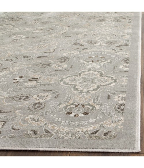 Safavieh Persian Garden Silver / Beige PEG614 6 ft. 7 in. X 9 ft. 6 in. Rectangle Rug