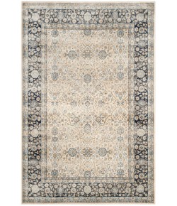 Safavieh Persian Garden Vintage Ivory / Navy PGV606 5 ft. 1 in. X 7 ft. 7 in. Rectangle Rug Safavieh Persian Garden Vintage Ivory / Navy PGV606 5 ft. 1 in. X 7 ft. 7 in. Rectangle Rug