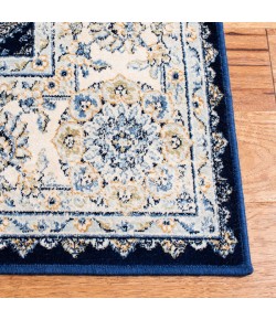 Safavieh Persian Garden Vintage Navy / Ivory PGV611 5 ft. 1 in. X 7 ft. 7 in. Rectangle Rug