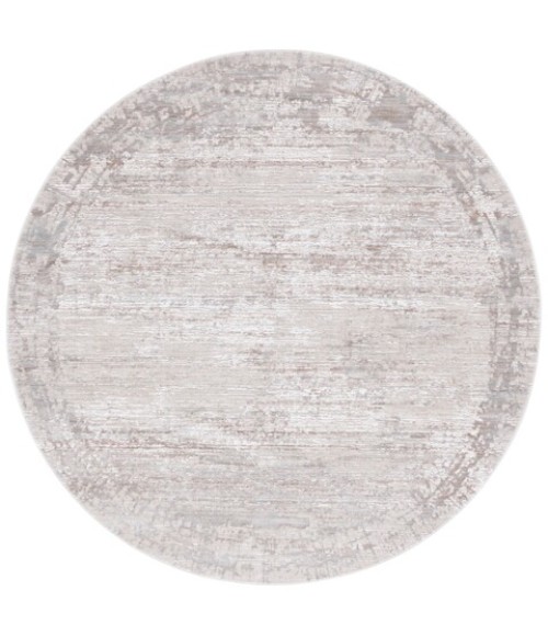Safavieh Platinum Grey / Beige Rug PLA540 6 ft. 7 in. X 6 ft. 7 in. Round - Rugs Town Safavieh Platinum Grey / Beige PLA540 6 ft. 7 in. X 6 ft. 7 in. Round Rug