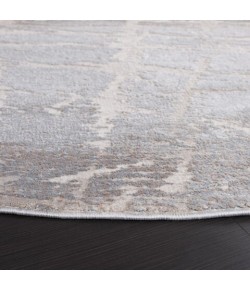 Safavieh Platinum Grey / Light Grey PLA542 6 ft. 7 in. X 6 ft. 7 in. Round Rug