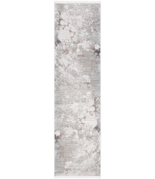 Safavieh Platinum Grey / Ivory Rug PLA552 2 ft. 2 in. X 8 ft. Runner - Rugs Town Safavieh Platinum Grey / Ivory PLA552 2 ft. 2 in. X 8 ft. Runner Rug