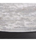 Safavieh Platinum Grey / Ivory PLA552 6 ft. 7 in. X 6 ft. 7 in. Round Rug