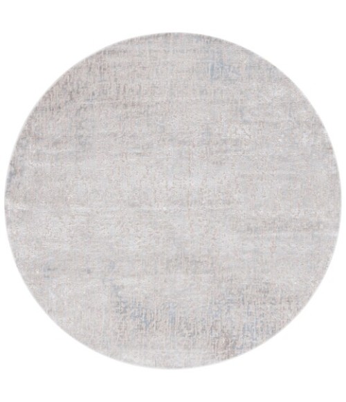 Safavieh Platinum Grey / Beige PLA554 6 ft. 7 in. X 6 ft. 7 in. Round Rug