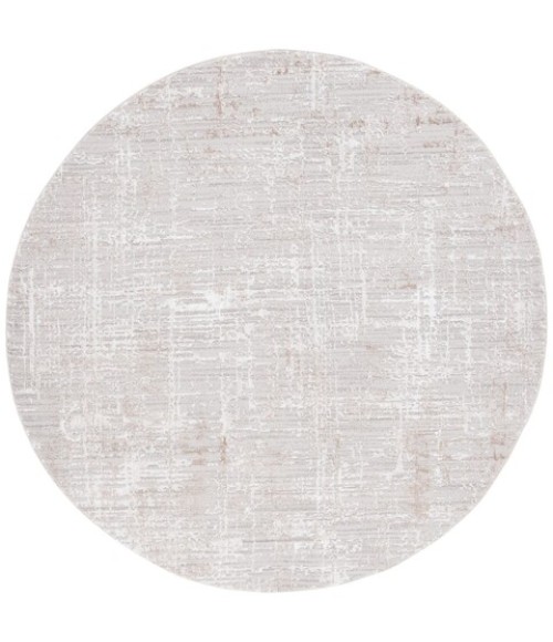 Safavieh Parker Taupe / Grey Gold PRK100 6 ft. 7 in. X 6 ft. 7 in. Round Rug