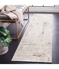 Safavieh Parker Taupe / Ivory Grey PRK100 2 ft. X 8 ft. Runner Rug
