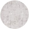 Safavieh Parker Taupe / Ivory Grey PRK100 6 ft. 7 in. X 6 ft. 7 in. Round Rug