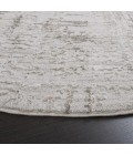 Safavieh Parker Taupe / Ivory Grey PRK100 6 ft. 7 in. X 6 ft. 7 in. Round Rug