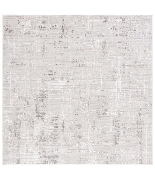 Safavieh Parker Taupe / Ivory Grey PRK100 6 ft. 7 in. X 6 ft. 7 in. Square Rug