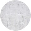 Safavieh Parker Light Grey / Ivory Grey PRK100 6 ft. 7 in. X 6 ft. 7 in. Round Rug
